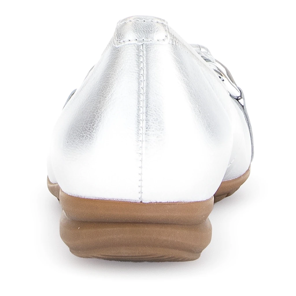 Gabor Ballerina »FLORENZ« Keilabsatz Businessschuh Halbschuh Schlupfschuh mit Zierkette bestellen Tiefpreis
