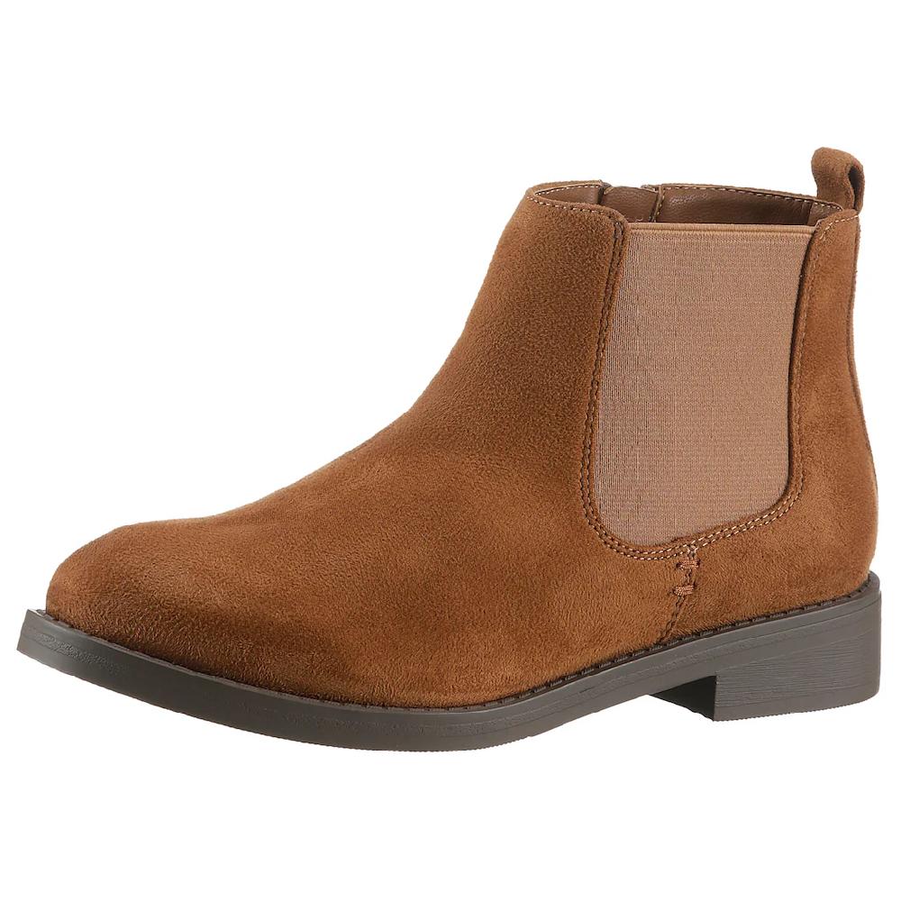 Aniston SHOES Chelseaboots Stiefelette Blockabsatz mit breitem Stretch - NEUE KOLLEKTION online kaufen Riesige Rabatte