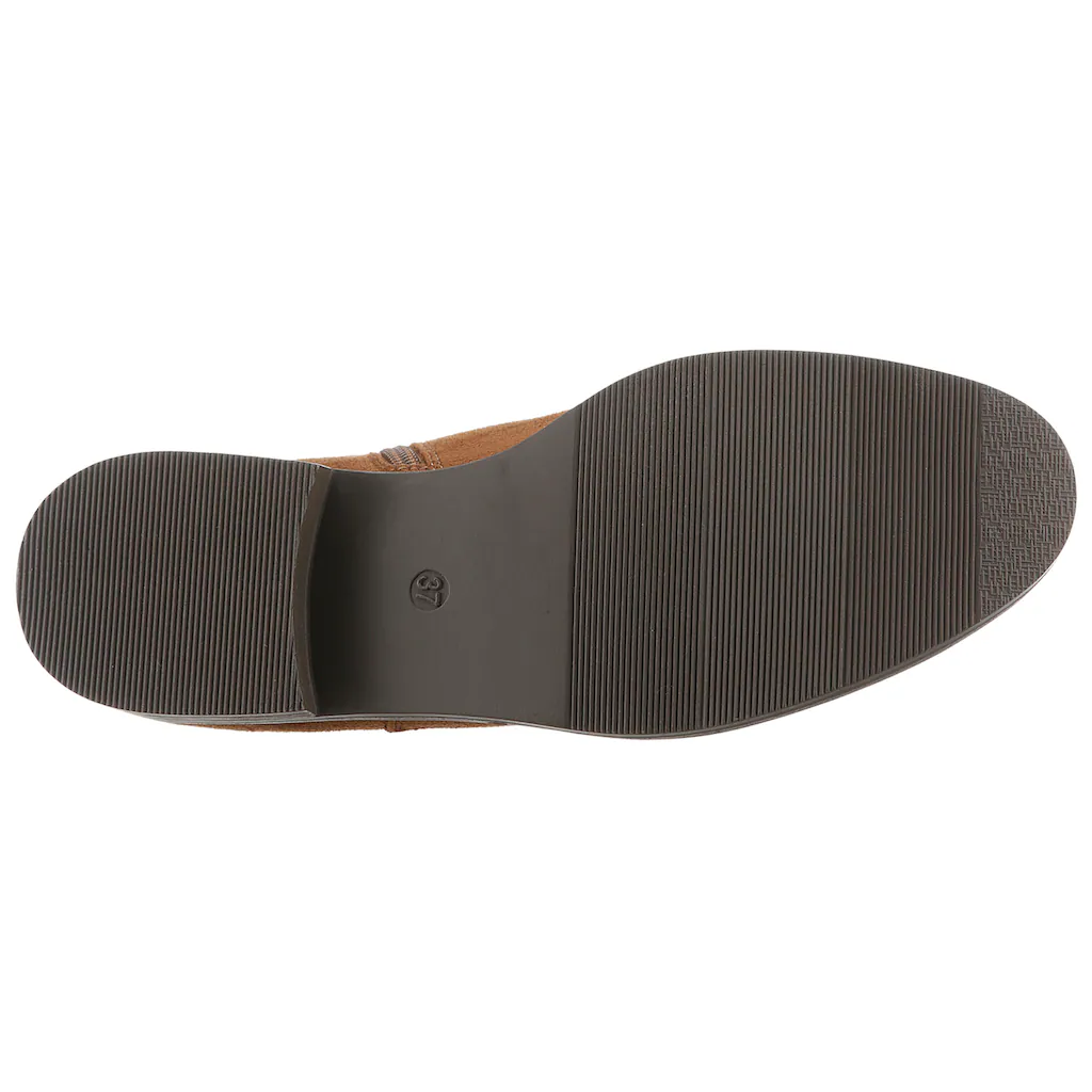 Aniston SHOES Chelseaboots Stiefelette Blockabsatz mit breitem Stretch - NEUE KOLLEKTION online kaufen Riesige Rabatte