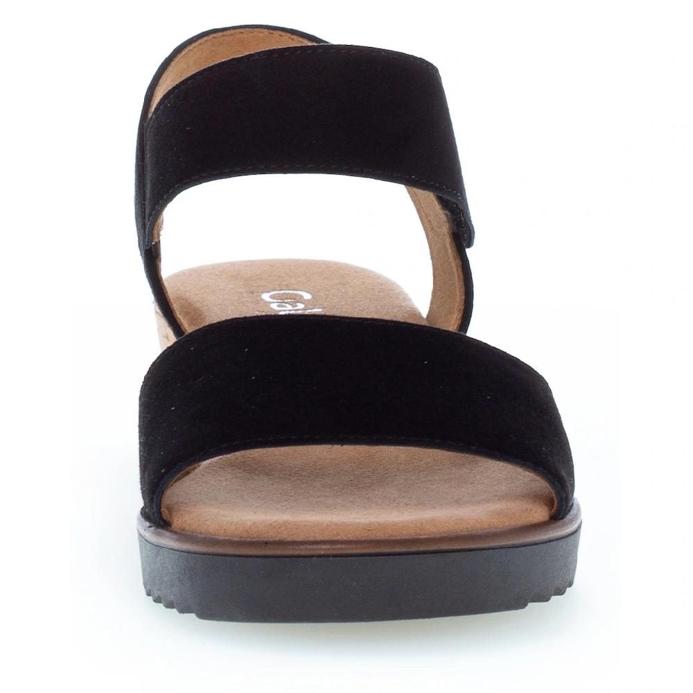 Gabor Sandalette »GENUA« Sommerschuh Sandale Keilabsatz mit kleinem Stretch Weite G online kaufen Auslauf
