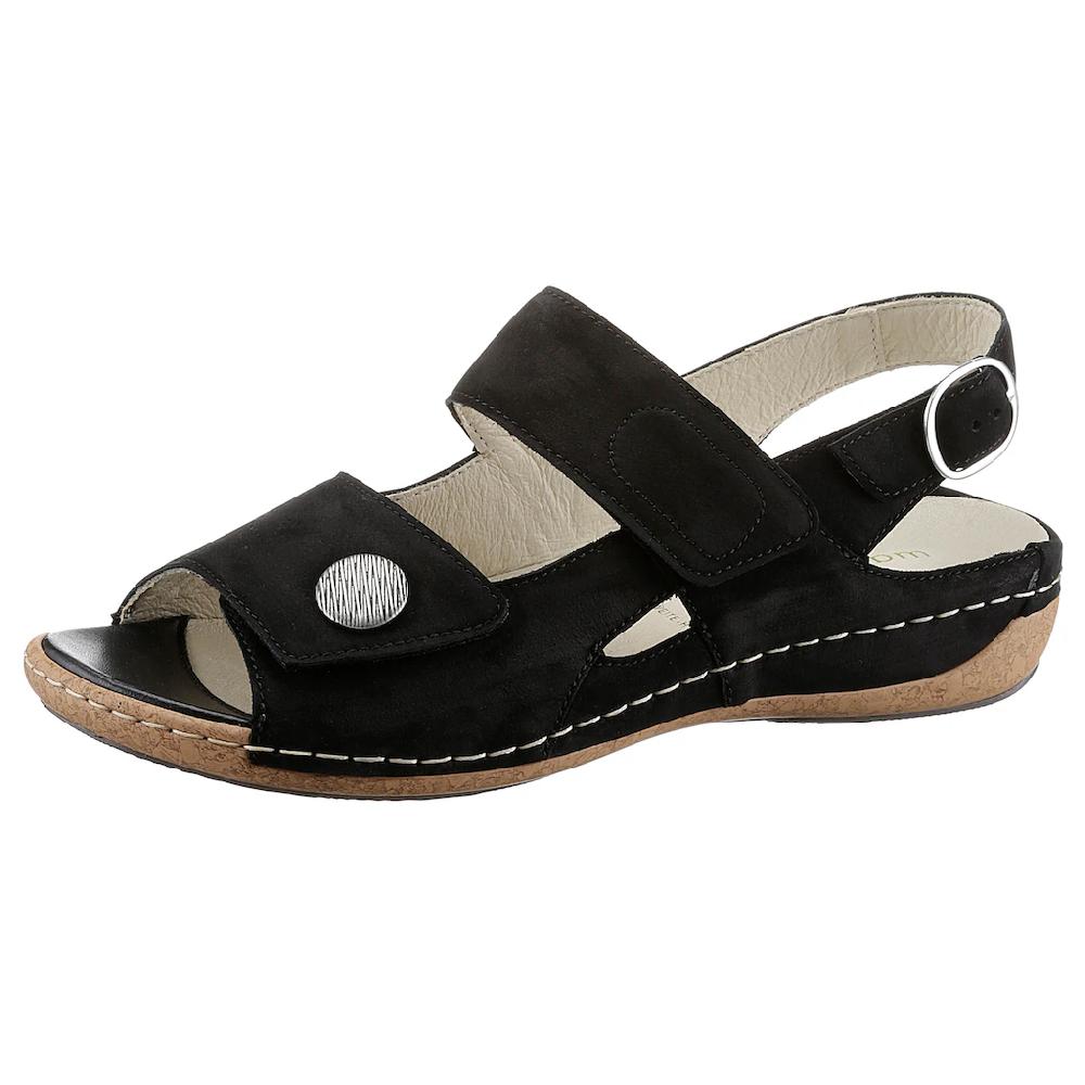 Waldläufer Riemchensandale »HELIETT« Sommerschuh Sandalette Keilabsatz mit Wechselfußbett H-Weite kaufen Hotsell