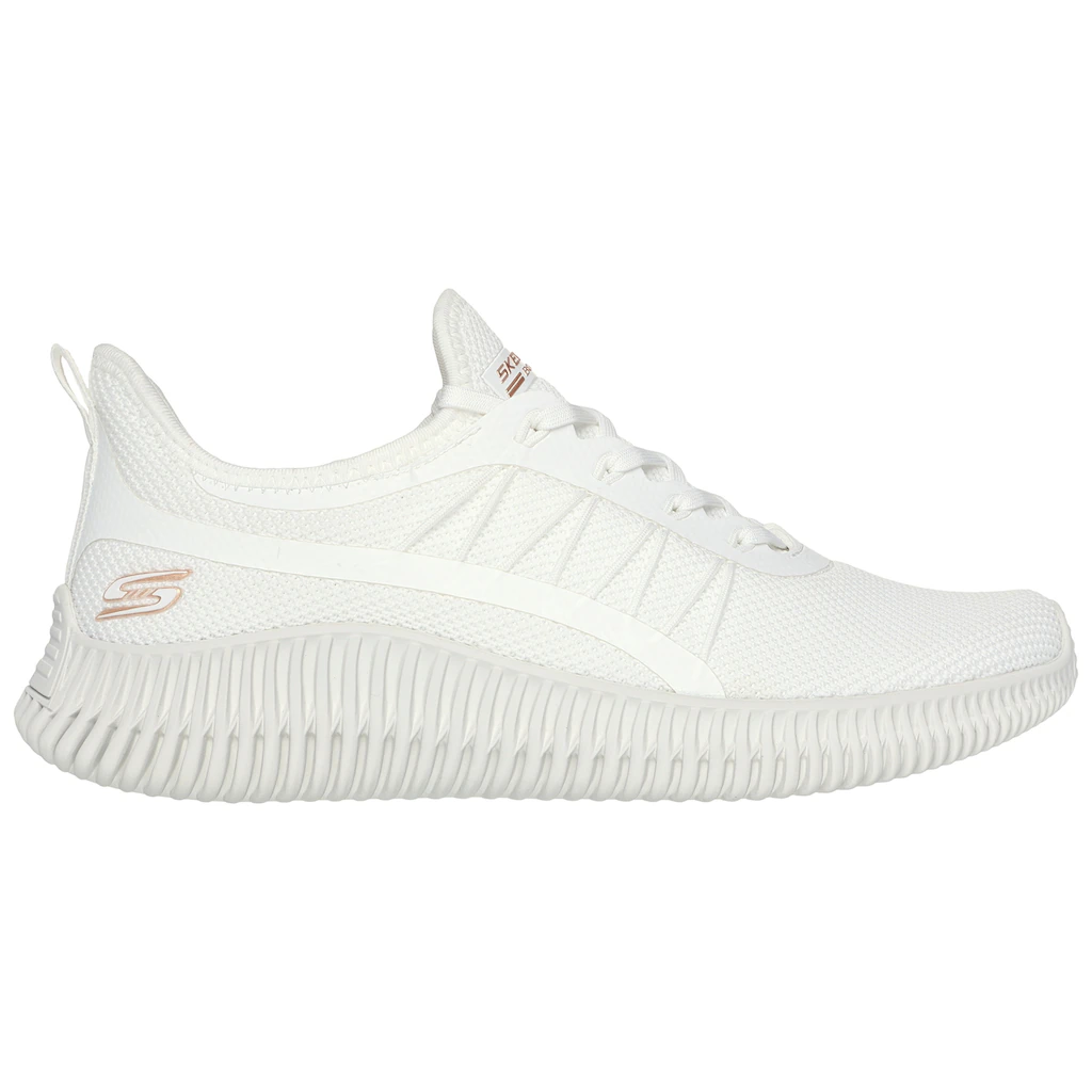 Skechers Slip-On Sneaker »BOBS GEO-NEW AESTHETICS« Freizeitschuh Schlupfschuh in veganer Verarbeitung online kaufen Fabrikverkauf