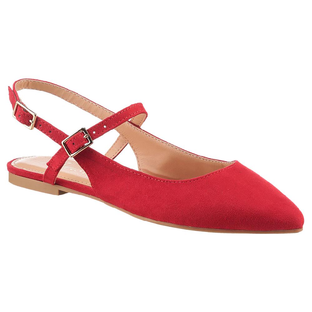Aniston SHOES Slingpumps Flat Sommerschuh Riemchensandale - neue KOLLEKTION bestellen Meist gekauft