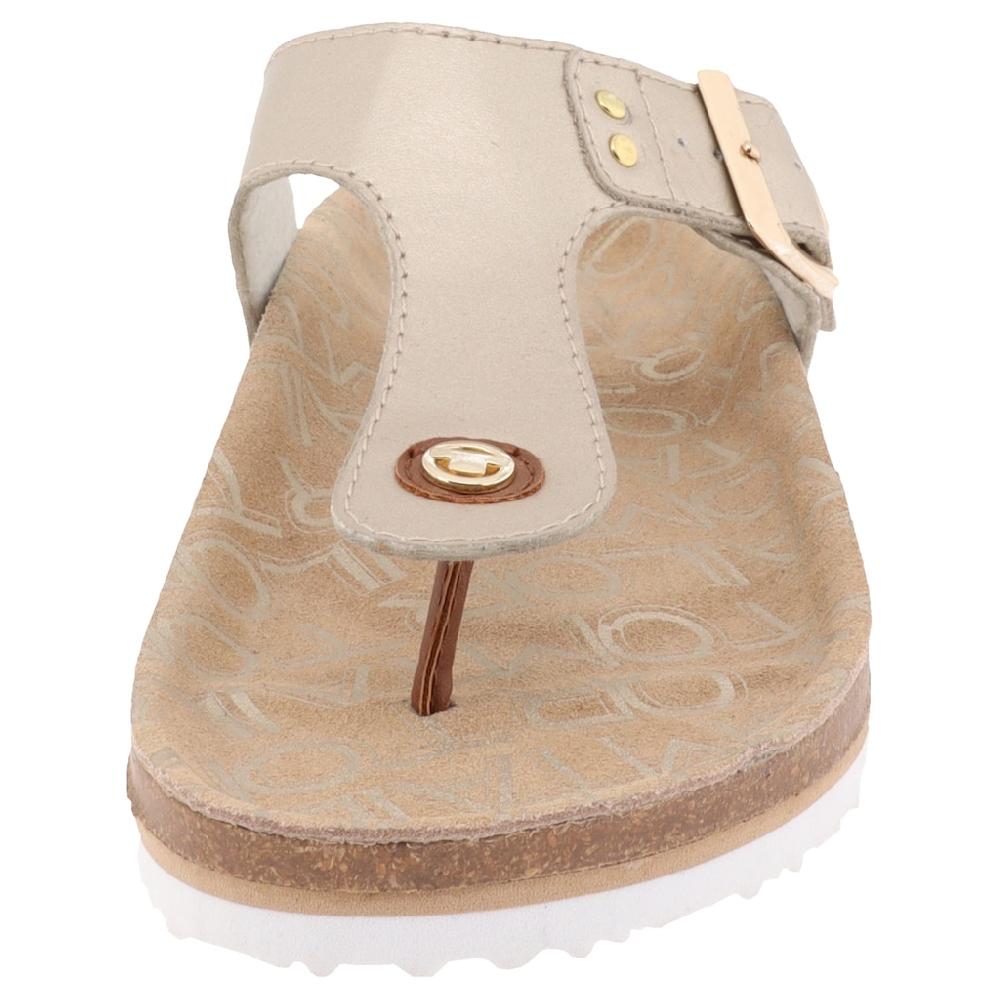 TOM TAILOR Zehentrenner Sommerschuh Schlappen Dianette mit verstellbarer Schnalle ▷ für Blitzverkäufe