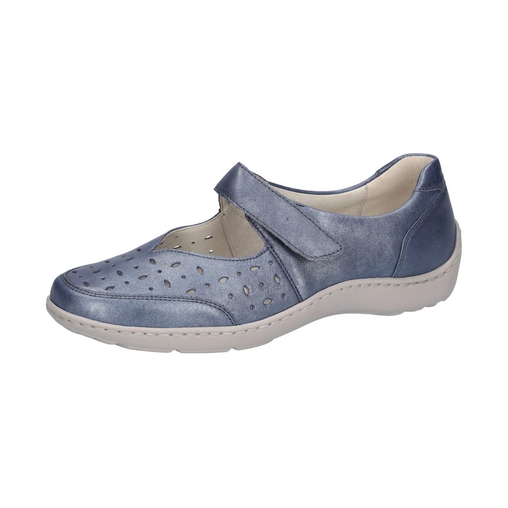 Waldläufer Riemchenballerina »HENNI« Keilabsatz Halbschuh Komfortschuh mit Perforation Weite H kaufen Flash Sale