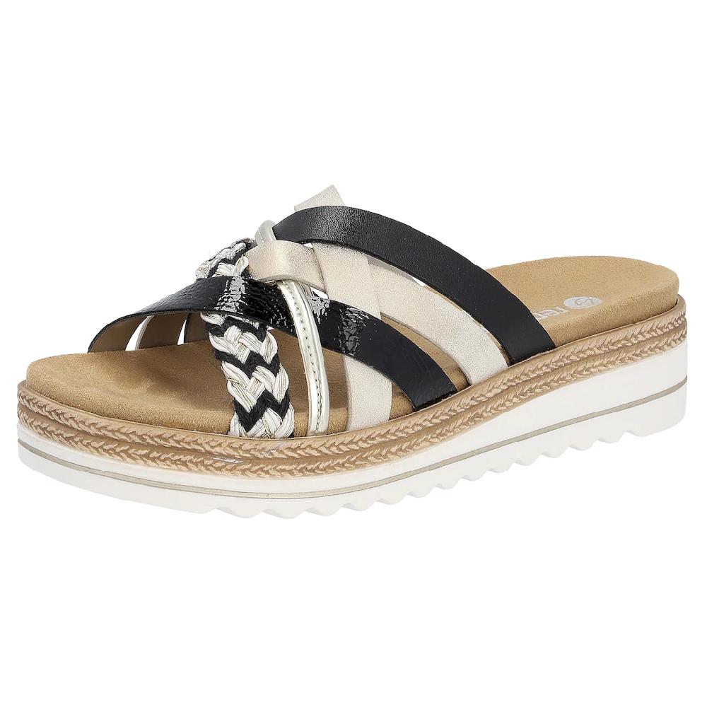 Remonte Keilpantolette Keilabsatz Schlupfschuh Sommerschuh in veganer Verarbeitung online bestellen Weihnachtsangebot