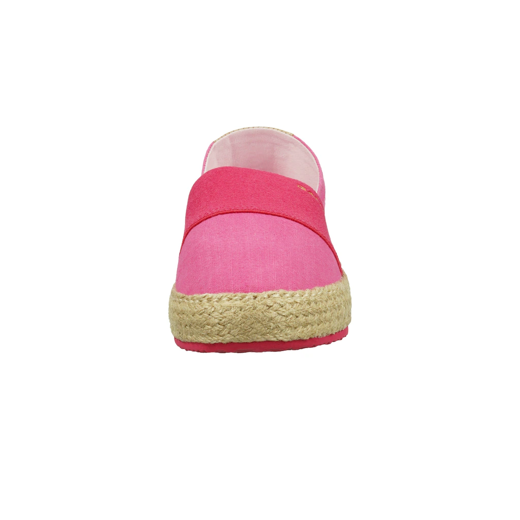 Gant Espadrille »Raffiaville« Strandschuh Slipper mit Bast-Verzierung Blitzangebot