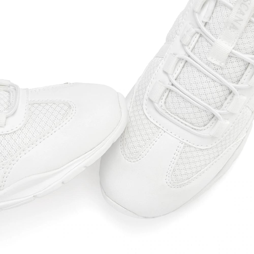 LASCANA Sneaker Slip-On Freizeitschuh Halbschuh mit elastischen Schnürbändern VEGAN kaufen Nur noch ein Tag übrig