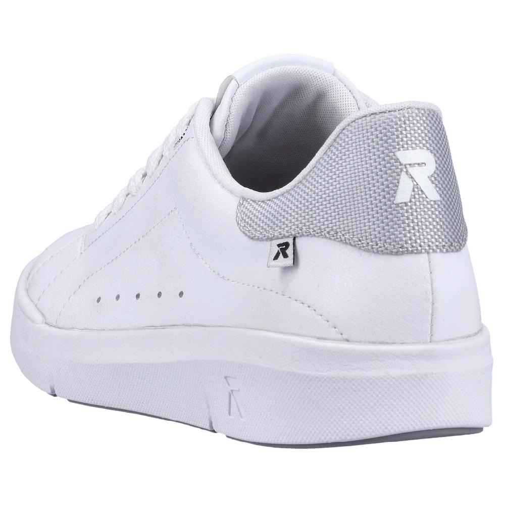 (RIEKER Sport Sneaker in monochromer Optik Freizeitschuh Halbschuh Schnürschuh Im Verkauf