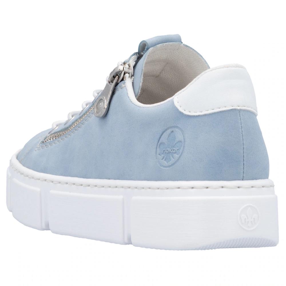Rieker Slip-On Sneaker mit Reißverschluss außen Freizeitschuh Halbschuh Schlupfschuh kaufen 50% Rabatt für begrenzte Zeit