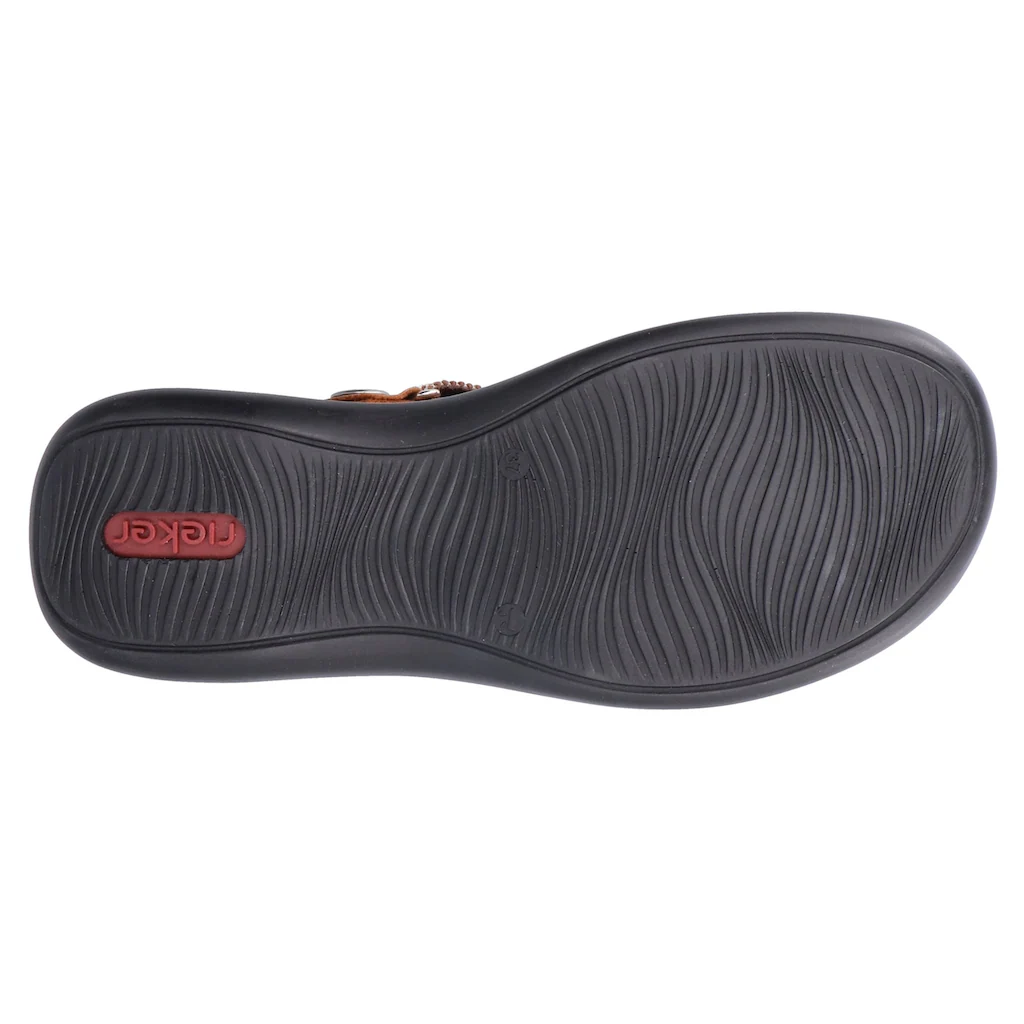 Rieker Clog Sabot Schlupfschuh Schlappen mit kleinem Stretcheinsatz Günstig kaufen