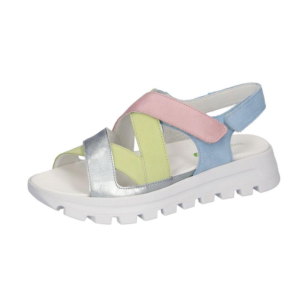 Waldläufer Plateausandale »H-NELE« Sommerschuh Klettschuh Sandalette in Komfortweite H (= sehr weit) bestellen Muttertagsangebot