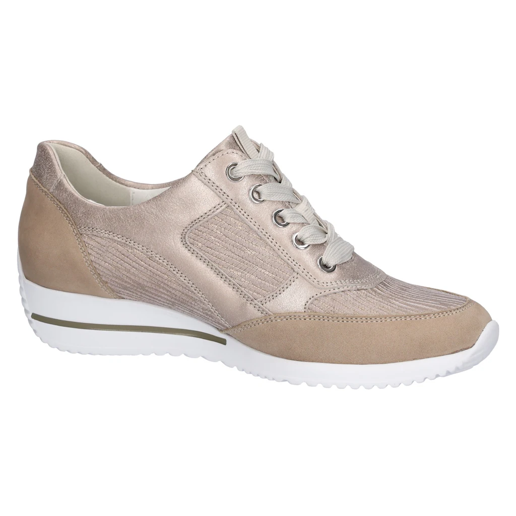 Waldläufer Keilsneaker »HIMONA« Halbschuh Schnürschuh Komfortschuh mit Reißverschluss bestellen Lagerräumung