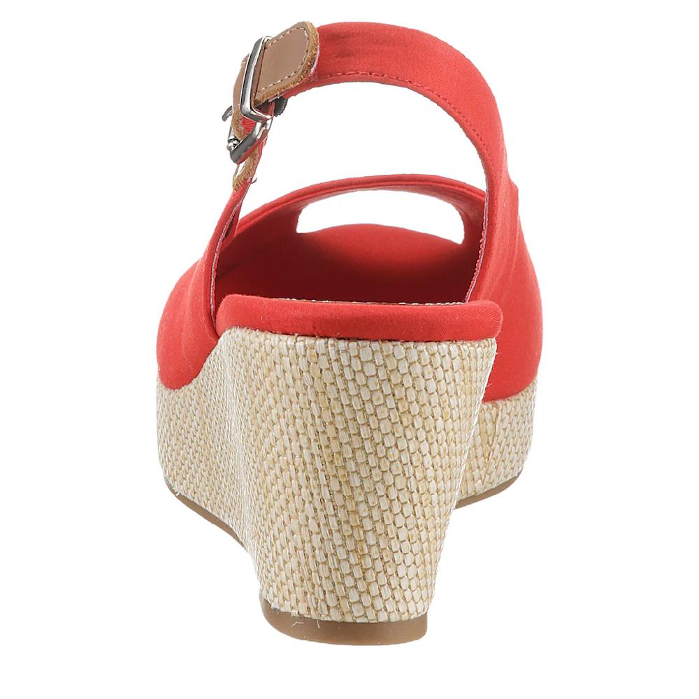 Tommy Hilfiger Sandalette »ICONIC ELBA SLING BACK WEDGE« Sommerschuh Sandale Keilabsatz mit Jutebesatz Heißer Verkauf