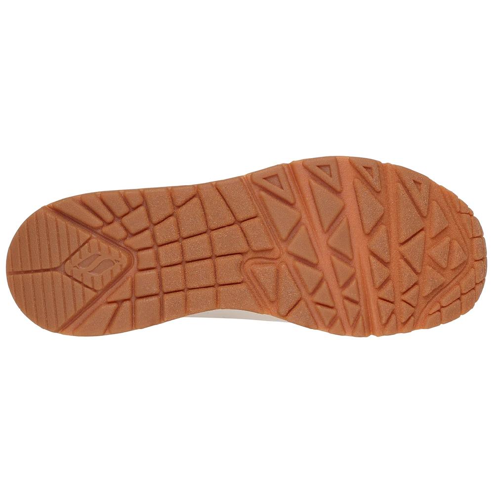 Skechers Sneaker »UNO GOLDEN AIR« Freizeitschuh Halbschuh Schnürschuhmit Metallic-Einsatz kaufen Letzte 2 Tage