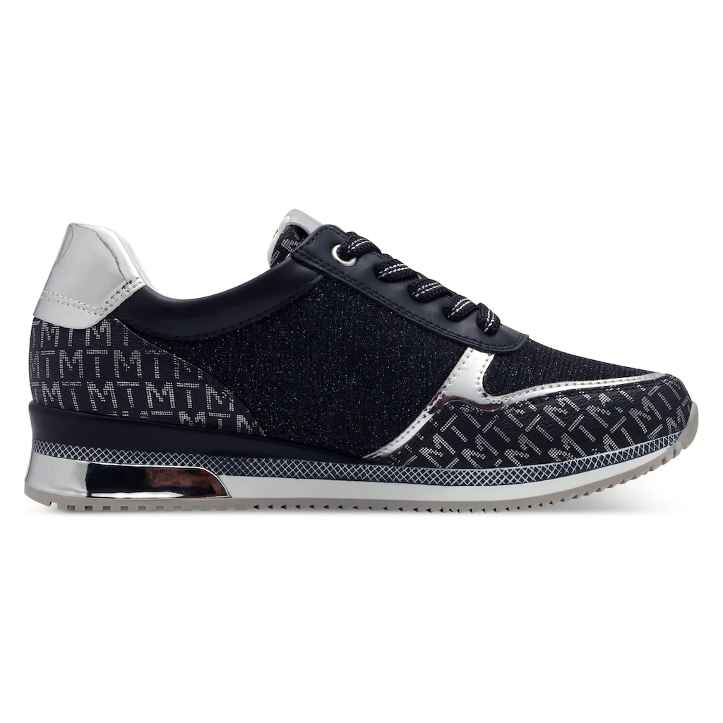 MARCO TOZZI Keilsneaker Freizeitschuh Halbschuh Schnürschuh mit Logoprint kaufen Bis zu 60% Rabatt