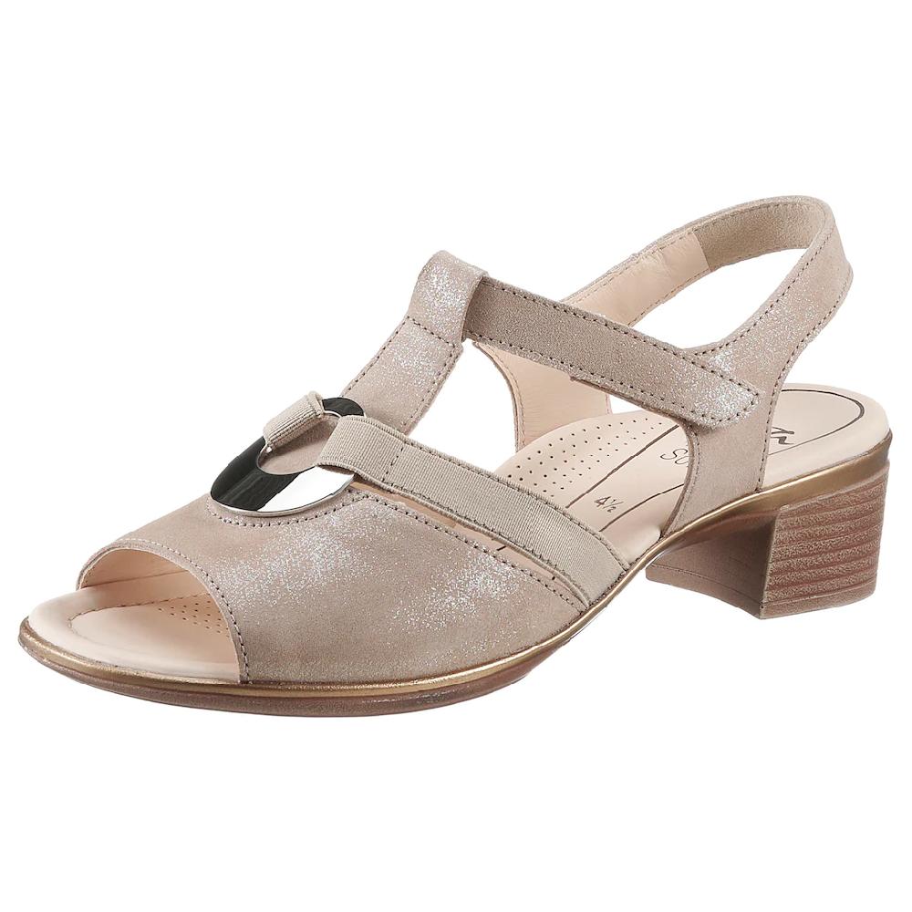 Ara Sandalette »LUGANO« Sommerschuh Sandale Blockabsatz mit Gummizug und Klettverschluss kaufen Super Rabatt