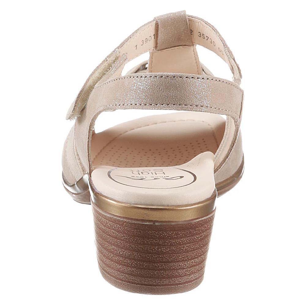 Ara Sandalette »LUGANO« Sommerschuh Sandale Blockabsatz mit Gummizug und Klettverschluss kaufen Super Rabatt