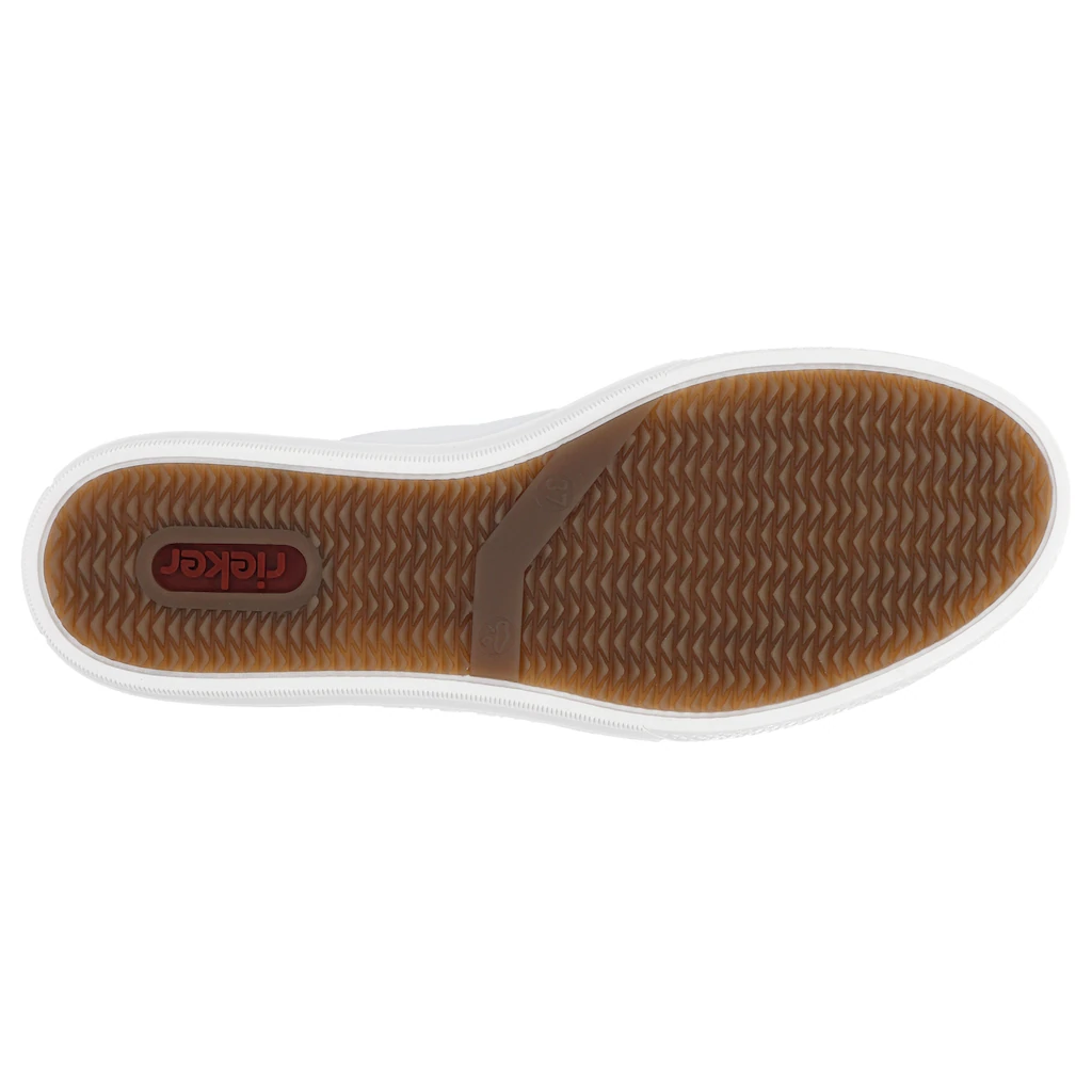 Rieker Sneaker mit seitlicher Blumenstickerei Freizeitschuh Halbschuh Schnürschuh kaufen Riesige Rabatte