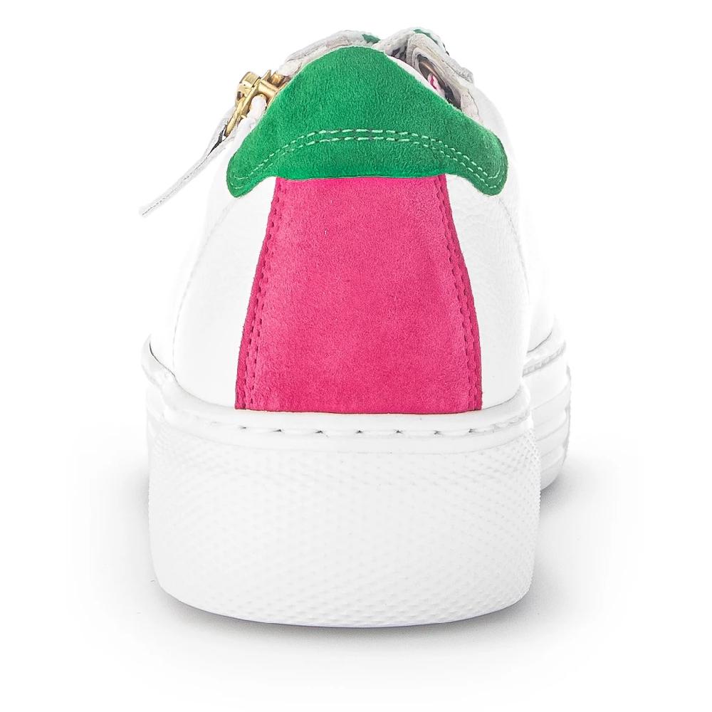 Gabor Plateausneaker »FLORENZ« mit bunten Besätzen Weite G Freizeitschuh Halbschuh Schnürschuh online kaufen Online